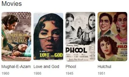 K. Asif movies collection