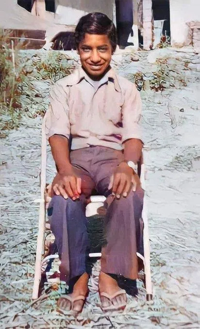 Yogi Adityanath childhood pic