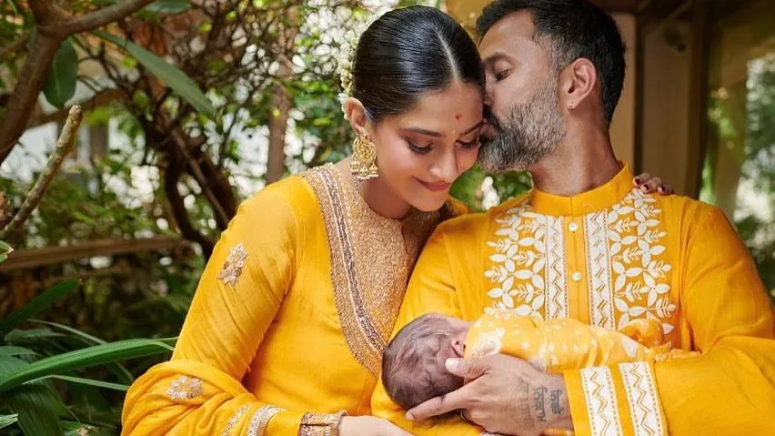Sonam Kapoor, Anand Ahuja name their son Vayu, couple share meaning behind  the name - India Today