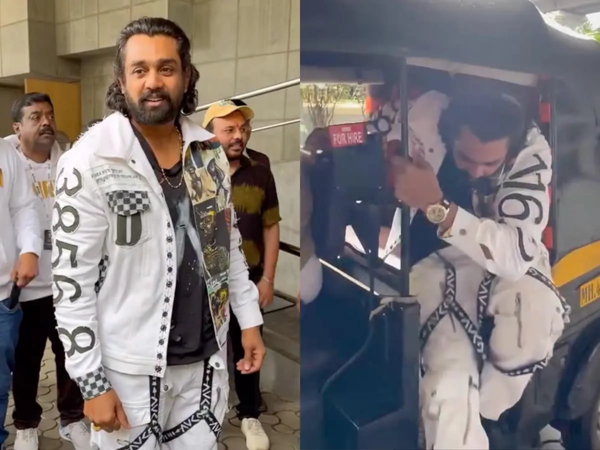 Actor Dhruva Sarja Arrives in Auto at 'Martin' Trailer Launch, Tells Paps  'I Didn't Want...' | Watch - News18