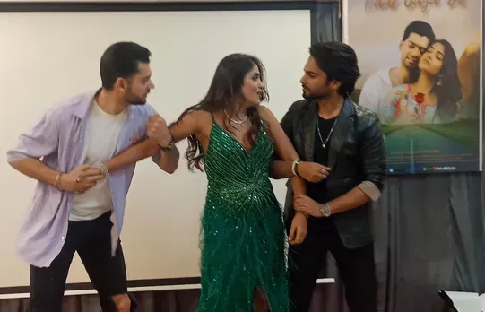 Haar Gaya Dil--Tanya M with her co-stars music video release event