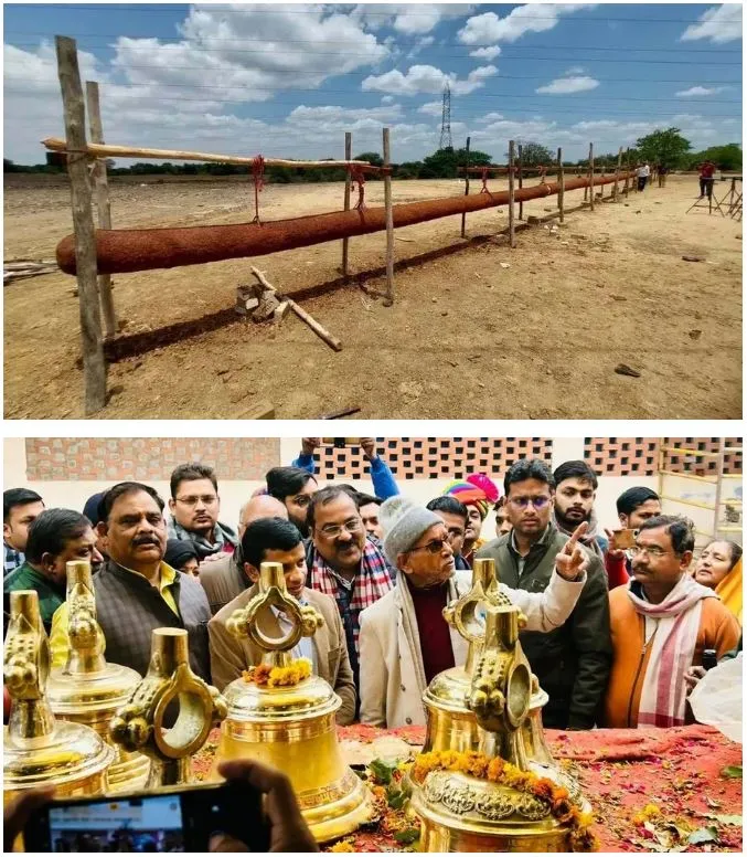 Incense sticks and drums are coming from Gujarat