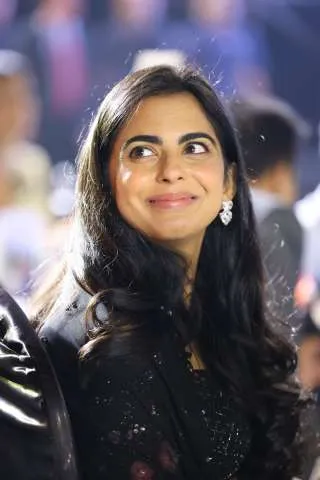 Businesswomen Ms Isha Ambani