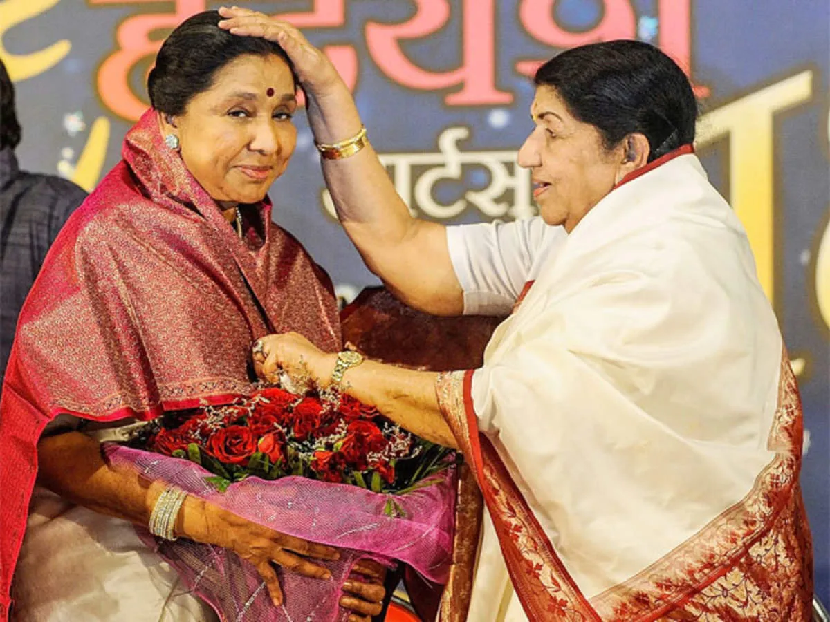 Even today I remain standing until Lata didi sits down - Asha Bhosle