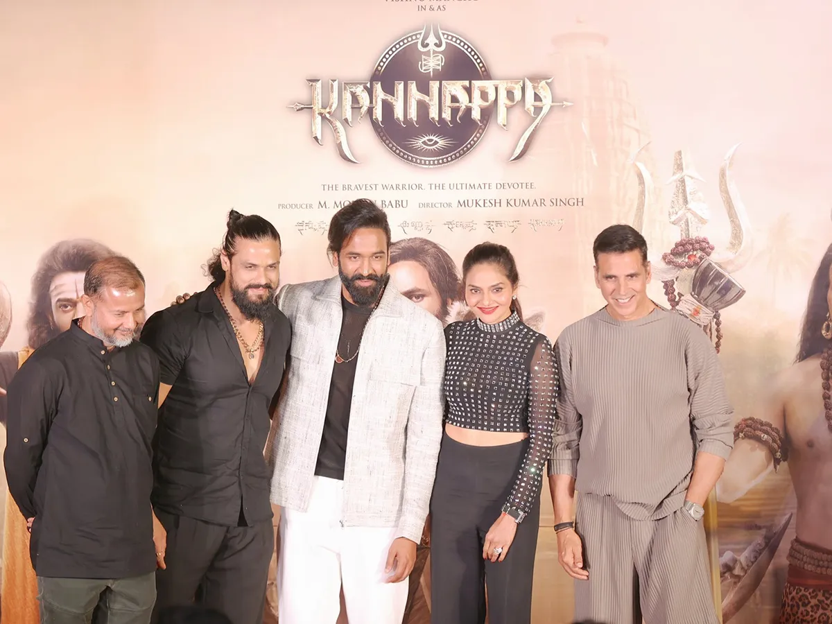 Manchu Vishnu Kannappa Teaser Launch Event