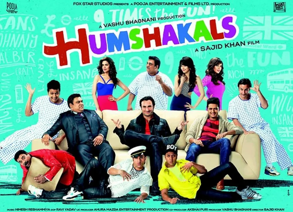 Saif Ali Khan, Riteish Deshmukh, and Ram Kapoor – Humshakals (2014)