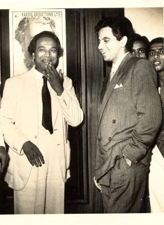 Naushad Ali With Dilip Kumar