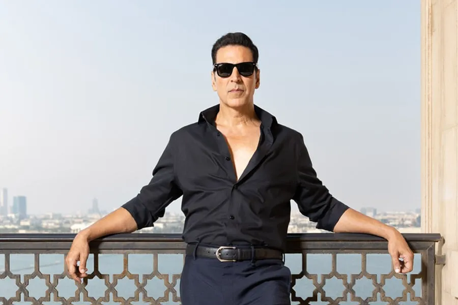 Akshay's Bikaner Photo Shoot Moment