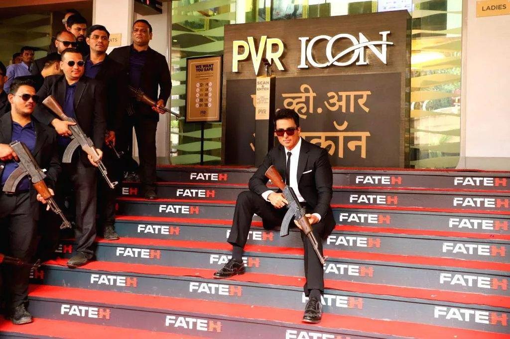 Trailer launch event of the film &#039;Fateh - Mumbai Trailer launch event of the film 'Fateh'
