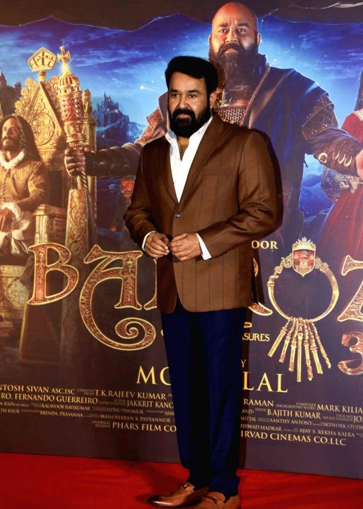 Trailer launch event of the upcoming film &#039;Barroz - Mumbai Trailer launch event of the upcoming film Barroz