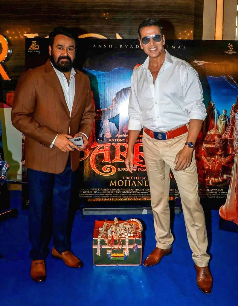 Trailer launch event of the upcoming film &#039;Barroz - Mumbai Trailer launch event of the upcoming film Barroz