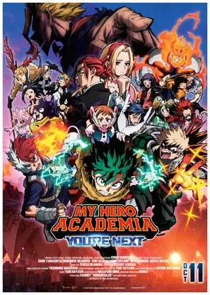My Hero Academia the Movie: You're Next (2024) movie poster...