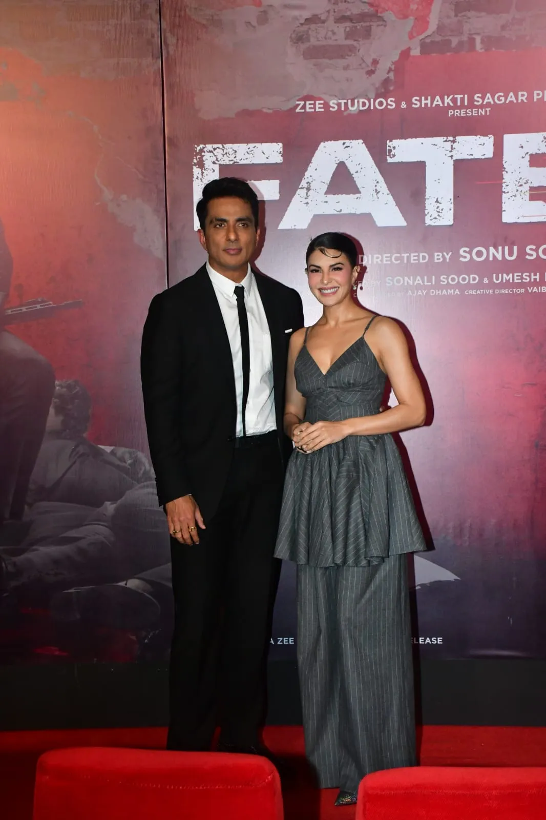 Fateh Trailer Launch: Sonu Sood Makes A Grand Entrance, Jacquline Fernandez Serves Stylish Looks