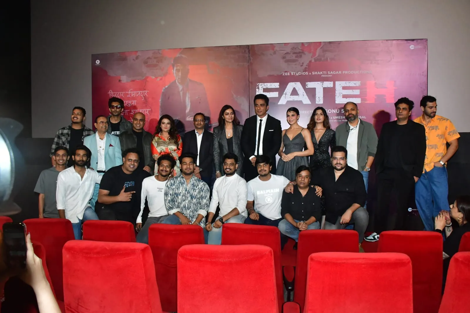 Fateh Trailer Launch: Sonu Sood Makes A Grand Entrance, Jacquline Fernandez Serves Stylish Looks