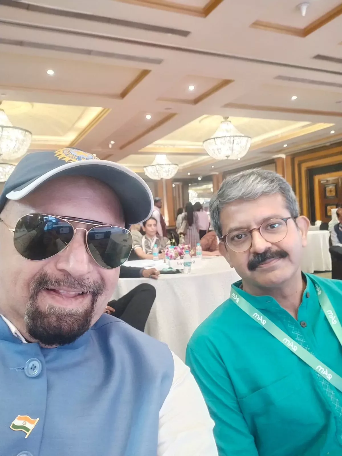 Sumit Awasthi NDTV, with Surinder Rana