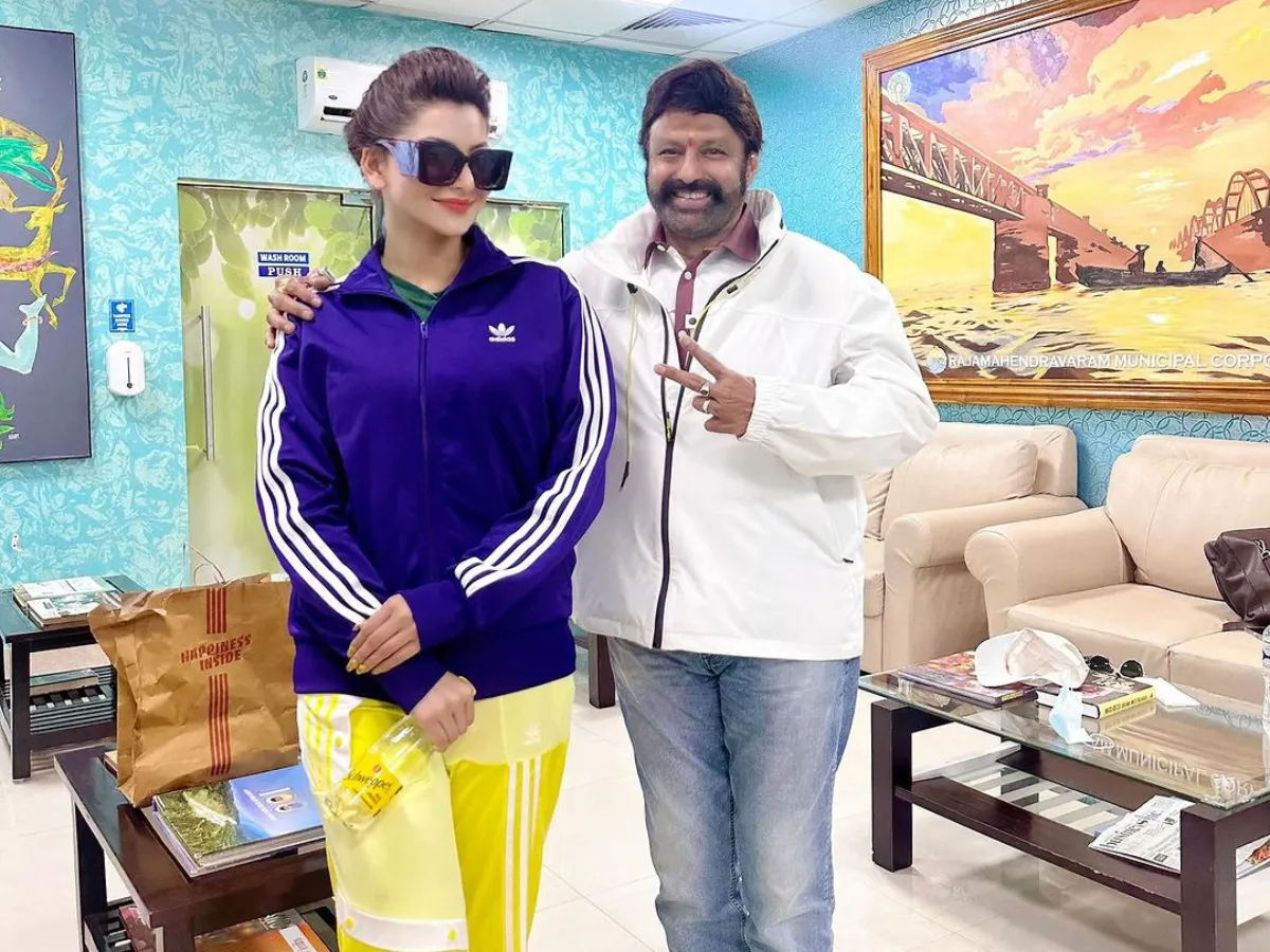 Urvashi Rautela hospitalized, injured while shooting for 'NBK 109'