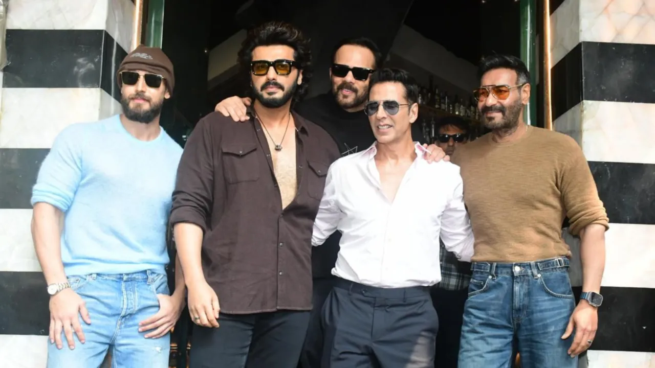 Singham Again Stars Ajay Devgn, Akshay Kumar, Tiger Shroff And Arjun Kapoor  Join Rohit Shetty For Lunch. Fans Says 'Bas Salman Khan's Chulbul Pandey Ka  Interzar Hai' | Times Now