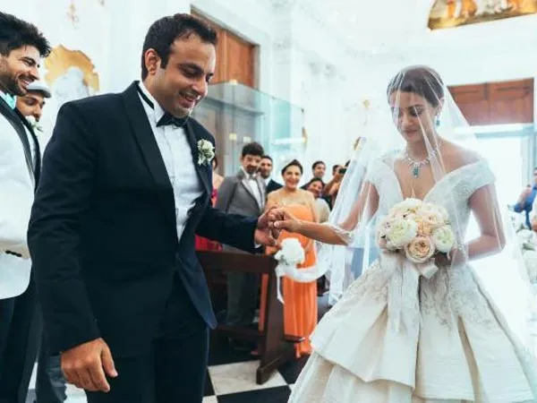Image result for Inside Surveen Chawla’s fairytale wedding in Italy