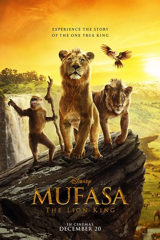 Mufasa: The Lion King - Movie Trailer & Book tickets | Disney