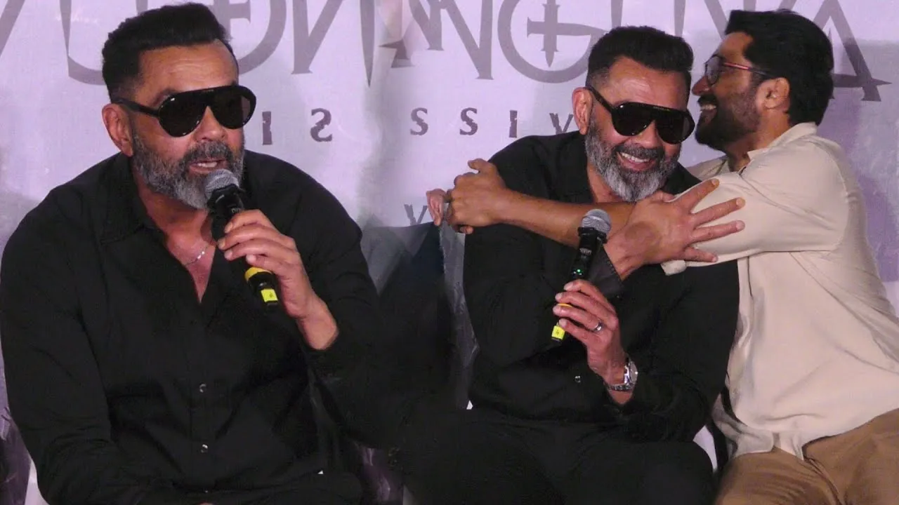 Kanguva की प्रेस मीट में Suriya और Bobby Deol के बीच दिखी जबरदस्त बॉन्डिंग  - YouTube