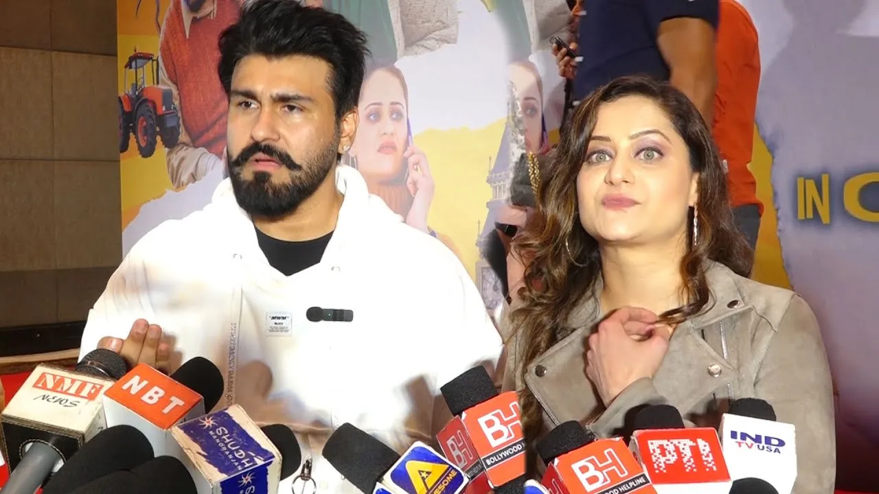 Arya Babbar And Shweta Inder Kumar Interview For Upcoming Punjabi Film Hey  Siri Ve Siri