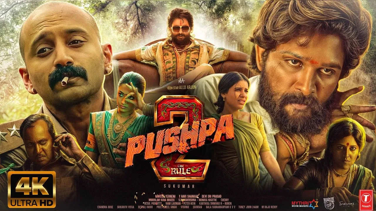 Pushpa 2 - The Rule 🔥| FULL MOVIE HINDI 4K HD FACTS | Allu Arjun |  Rashmika Mandanna | Fahadh Faasil
