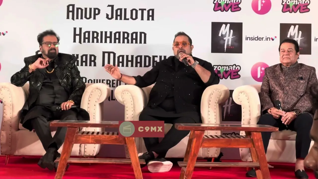 Press Conference for Triveni MP3 Concert tour by MH Films in the presence  of Shankar Mahadevan