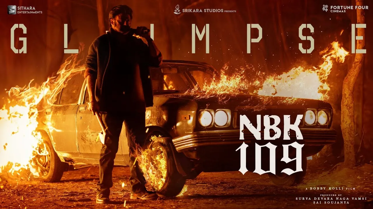 NBK 109 First Glimpse | Nandamuri Balakrishna | Bobby Kolli | Thaman S | S  Naga Vamsi