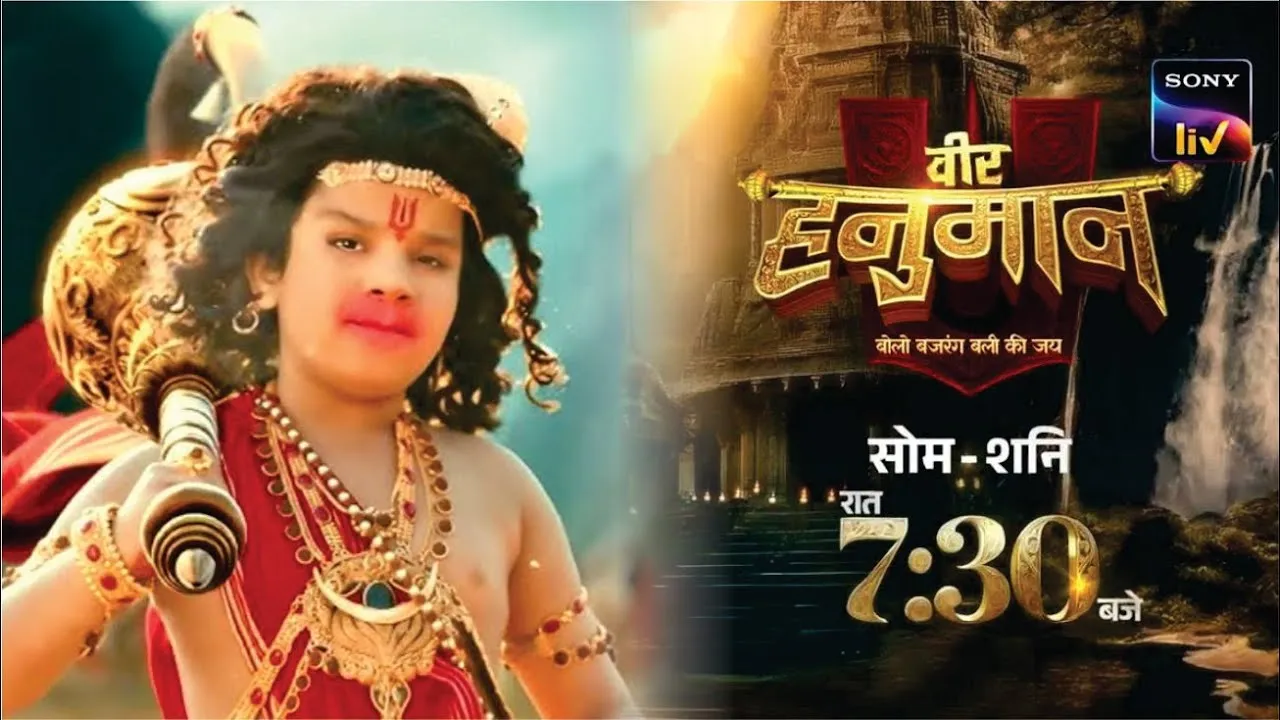 Tune in to Veer Hanuman, every Monday to Saturday at 7.30 PM, only on Sony SAB