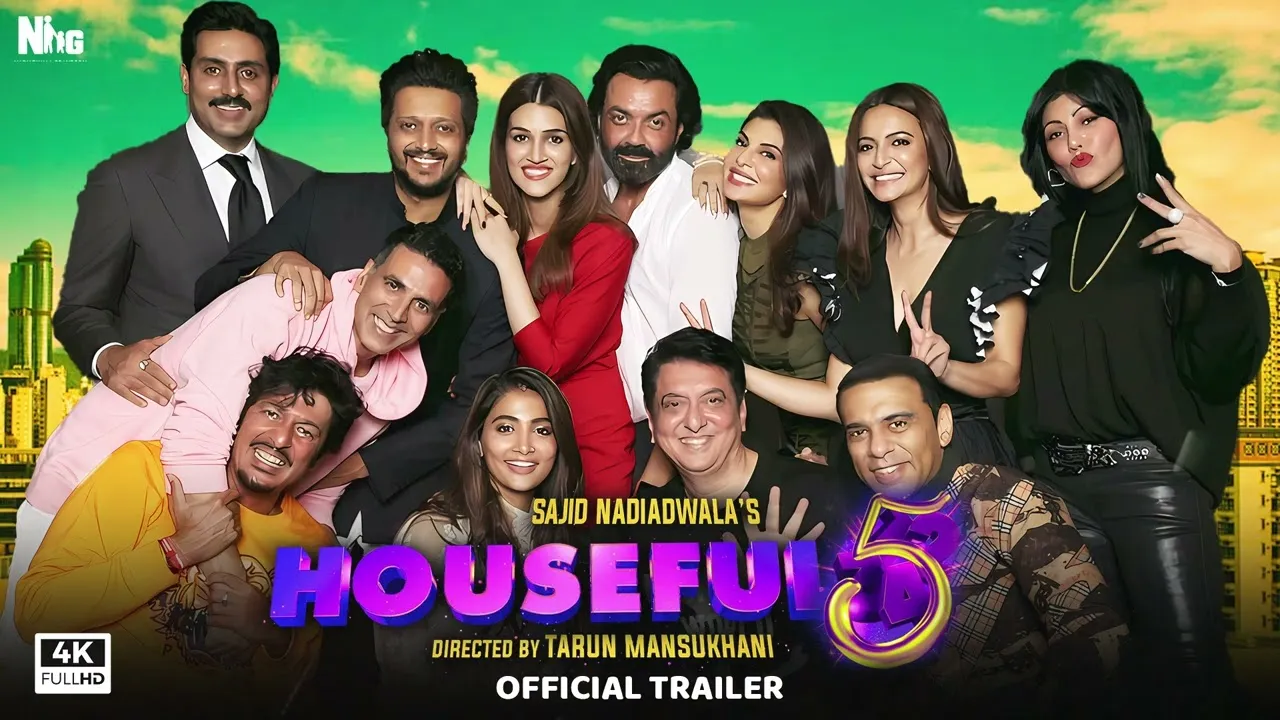 HOUSEFULL 5 | Official Trailer | Akshay Kumar, Kriti Sanon, John Abrahim,  Abhishek, Boby Deol