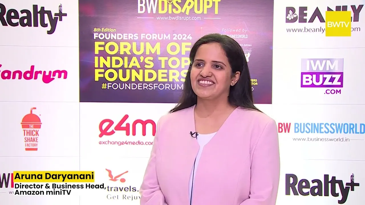 Aruna Daryanani, Director and Business Head, Amazon MiniTV | Winner | 8th  BW Disrupt 40 under 40