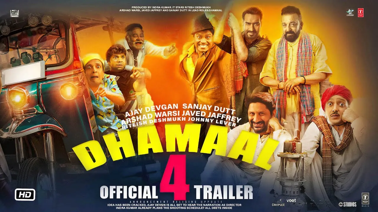 Dhamaal 4 Trailer Announcement | Ajay devgan | Sanjay dutt | Arshad Warsi |  Dhamaal 4 Latest Update