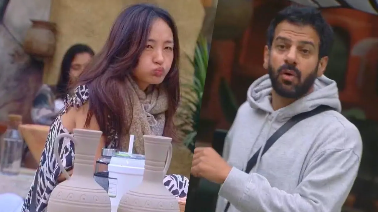 bigg boss 18 Chum darang karan veer mehra morning cute couple - YouTube