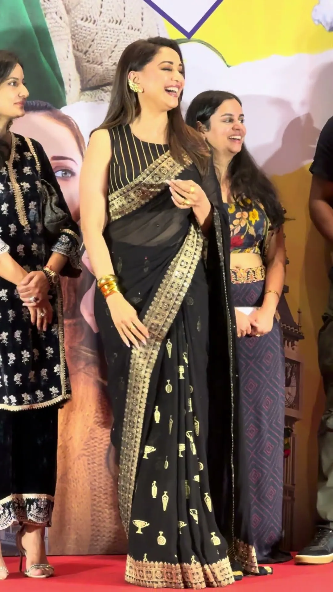 Madhuri Dixit at stage At The Music Launch Of Hey Siri Ve Siri 1 - YouTube