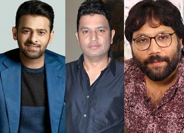 Bhushan Kumar Sandeep Reddy Vanga and prabhas