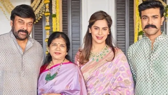 Ram Charan turns 37: Here's a look at the Telugu actor's family photo album