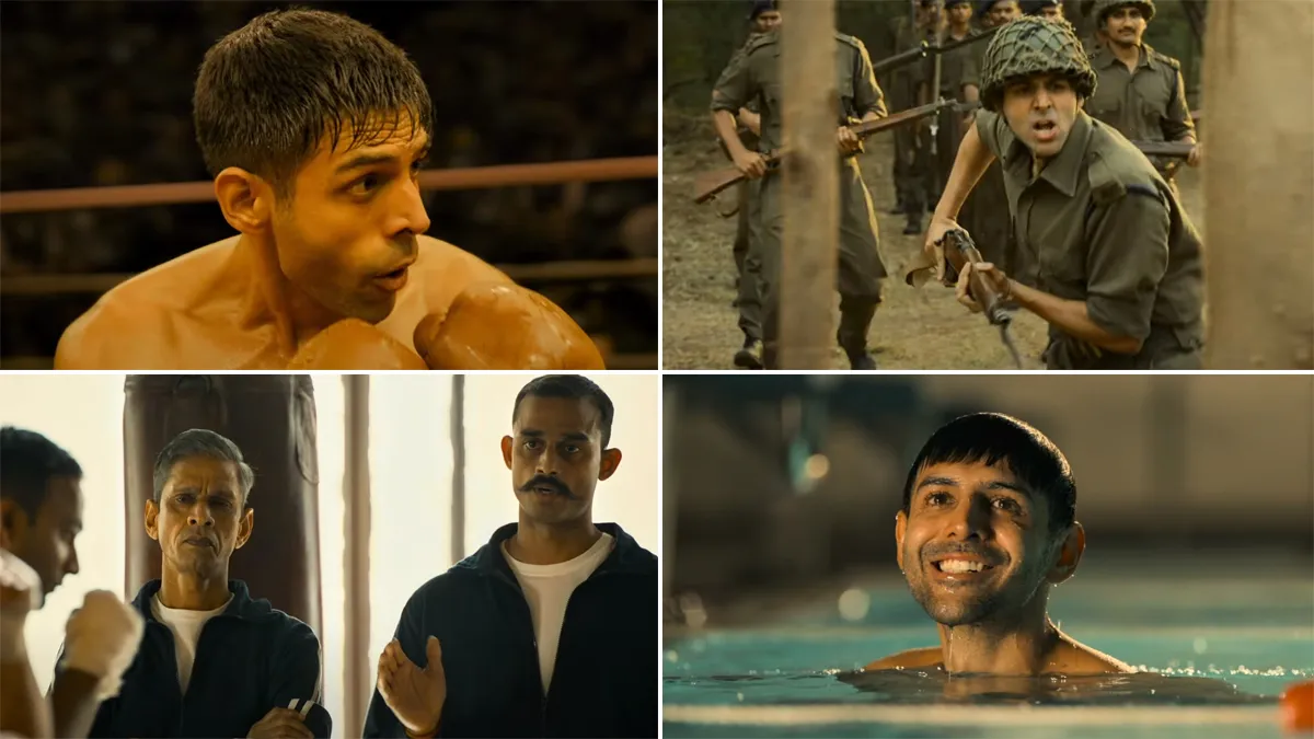 Chandu Champion Song 'Tu Hai Champion': Kartik Aaryan's Murlikant Petkar  Never Say Die Spirit Gets Highlighted In This Powerful Track (Watch Video)  | 🎥 LatestLY