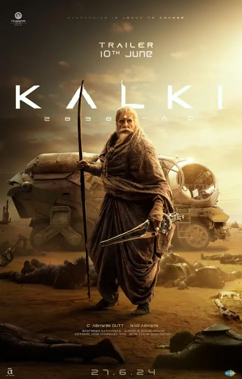 Kalki 2898 AD' New Poster, Amitabh Bachchan Ready for War – TFPC