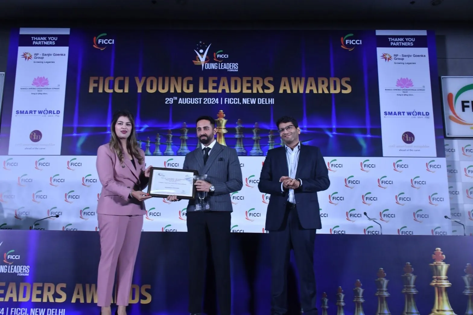 FICCI Young Leaders Award 2024: Ayushman Khurana, Neeraj Chopra among  winners - THE NEW INDIAN