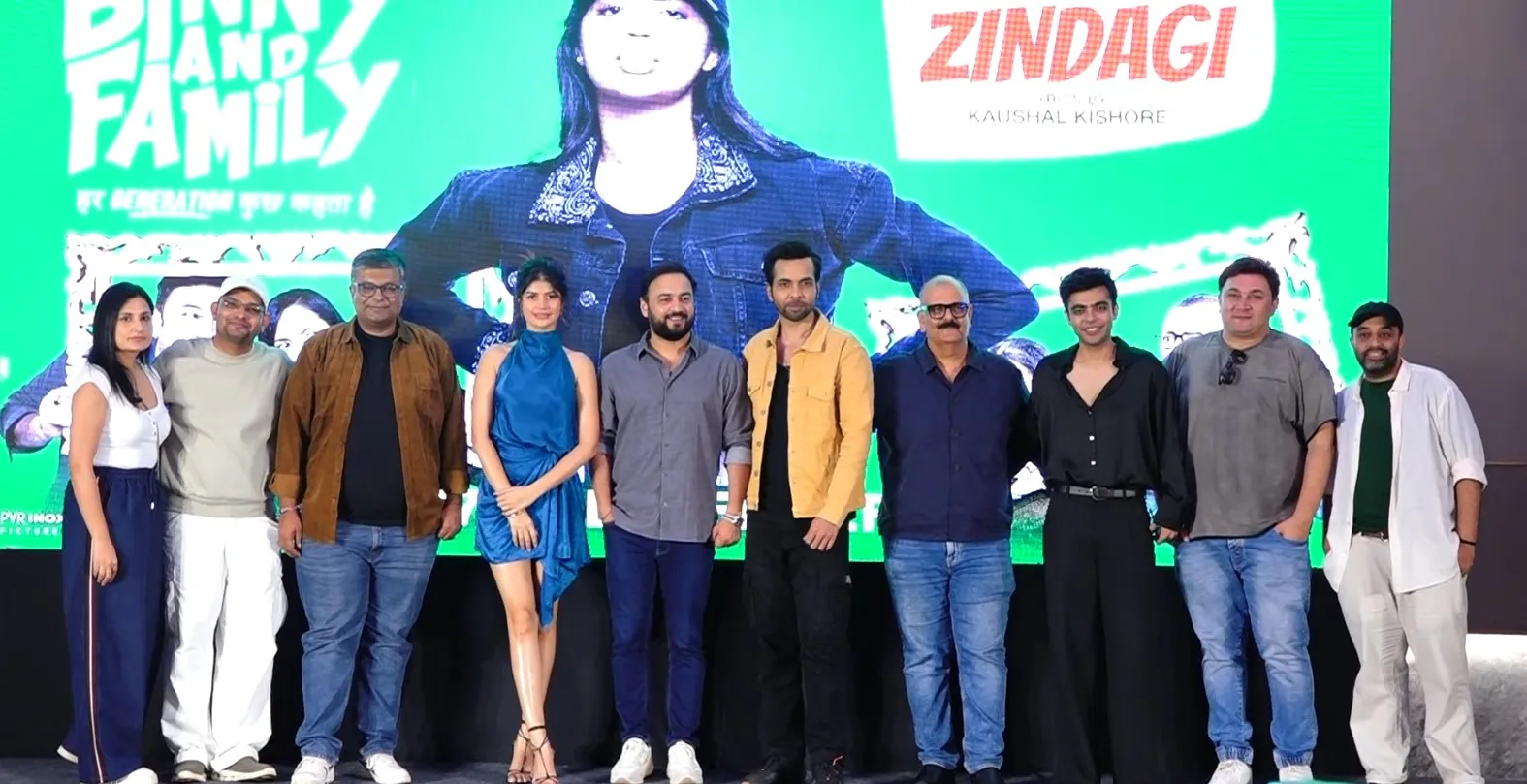 Stree 2 Cast Launches 'Zindagi' Song From 'Binny And Family' - Live india