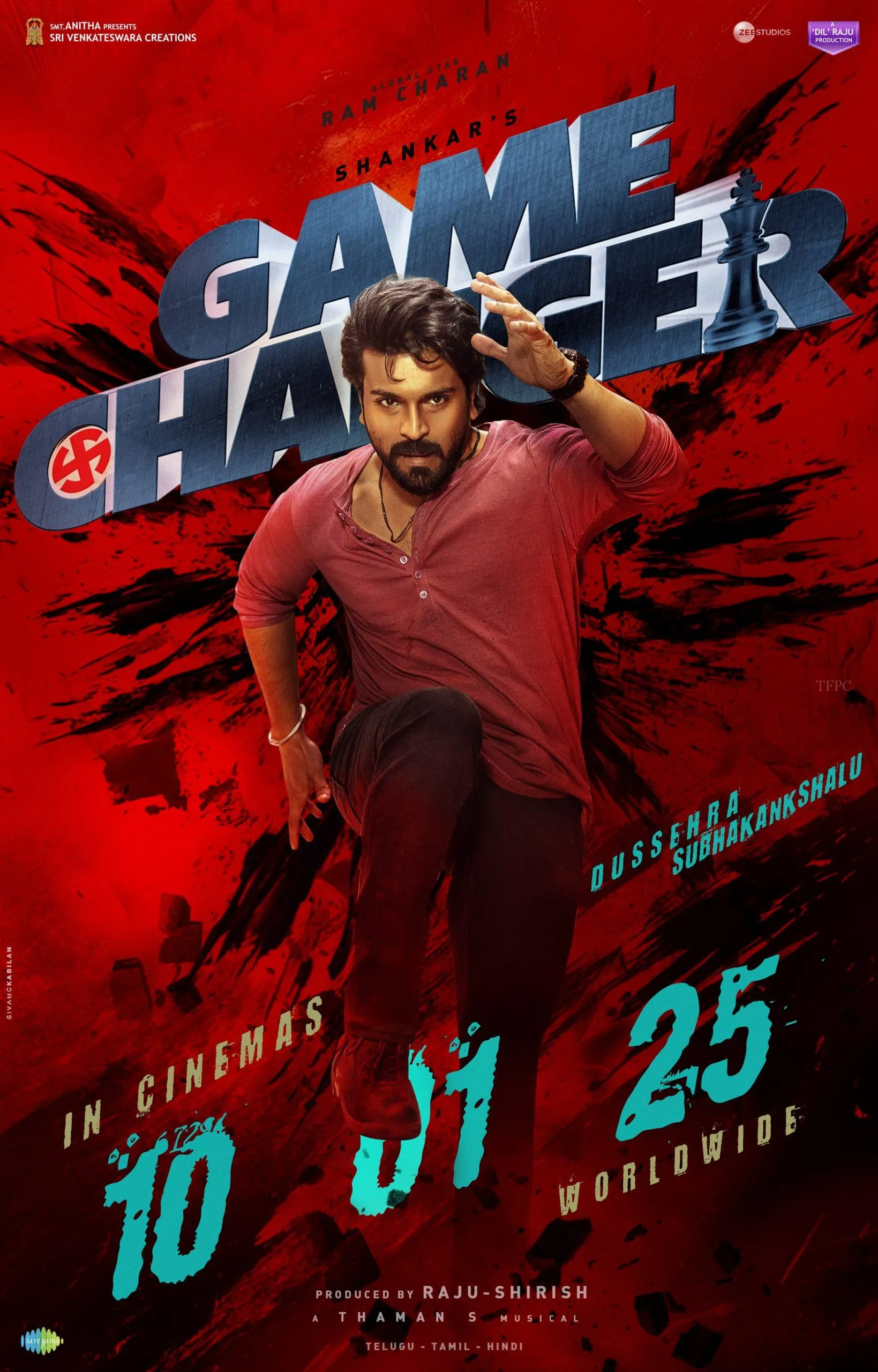 Global Star Ram Charan "Game Changer"