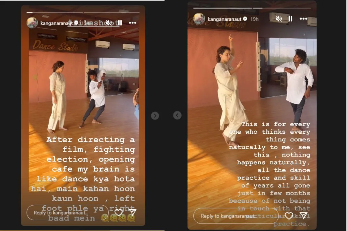 Kangana Ranaut’s Dance Rehearsal Goes Viral!