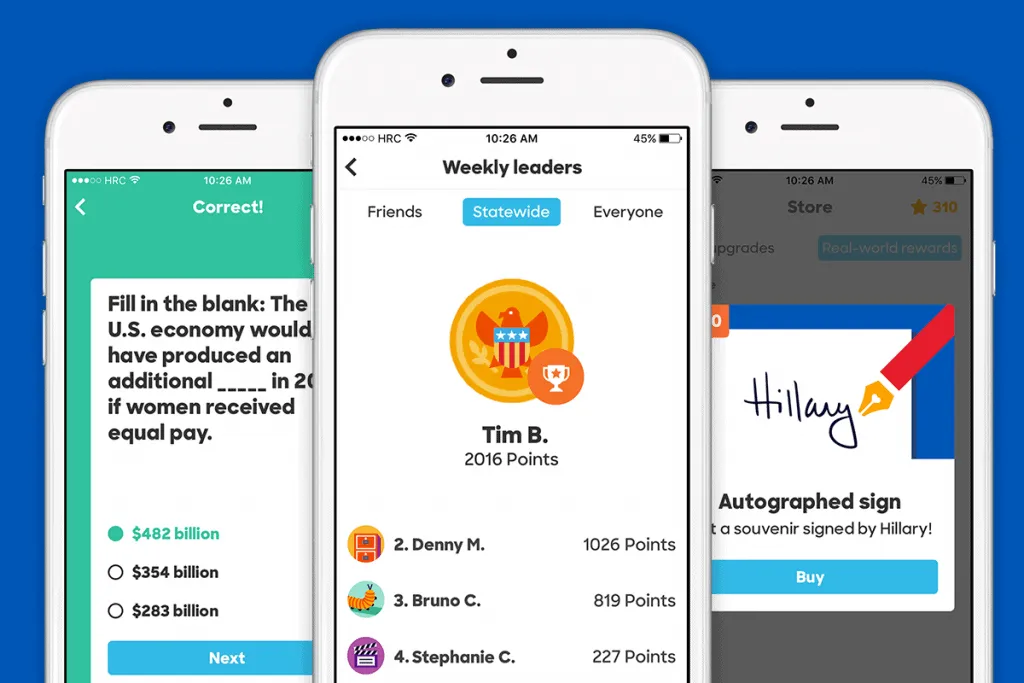 CIOL Hillary 2016 app turns campaigning into a virtual game