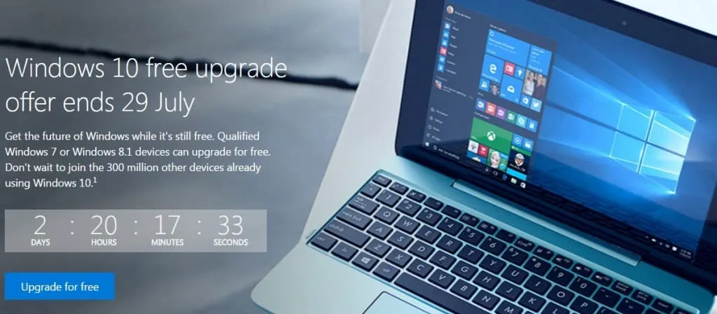 CIOL ‘Get Windows 10’ free upgrade expires this Friday