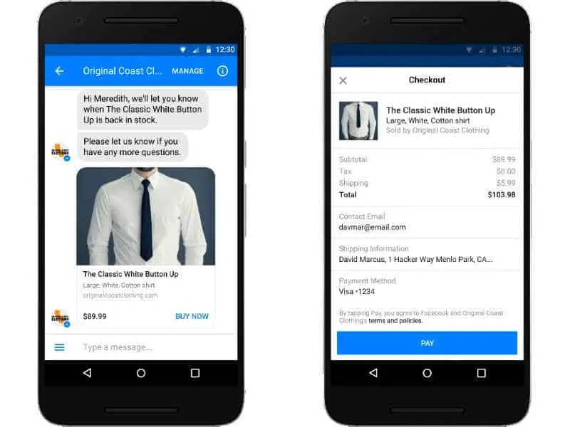 CIOL Facebook Messenger bots can support payments now