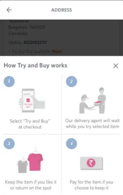 CIOL Myntra introduces ‘Try and Buy’, try products before purchase