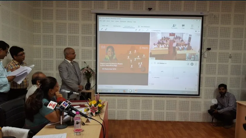 CIOL Govt of rajasthan collaborated with cisco t enable digital learning