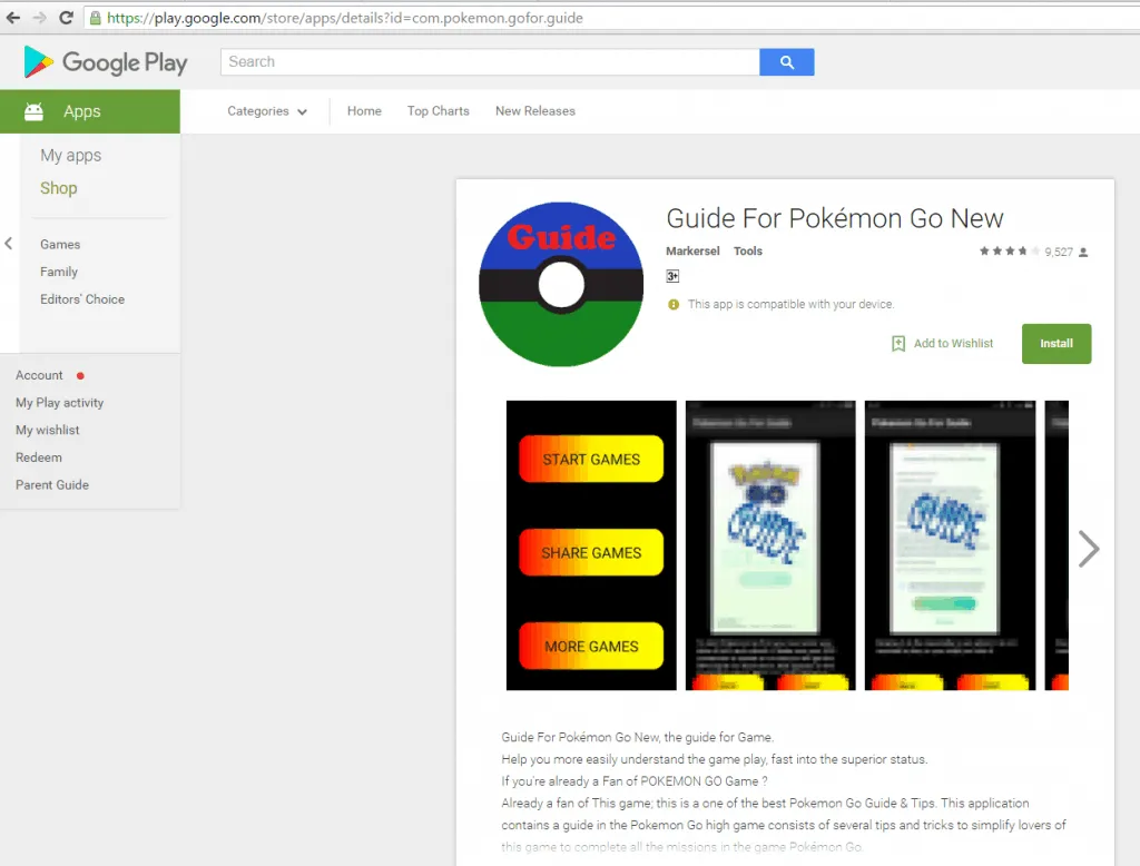 CIOL CIOL Kaspersky has discovered a new malicious app ,'Guide for Pokémon Go'