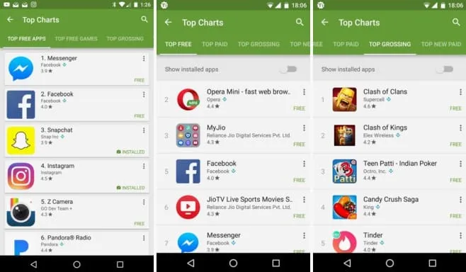CIOL Google introduces new updates for ‘Top Charts’ in the Play Store 