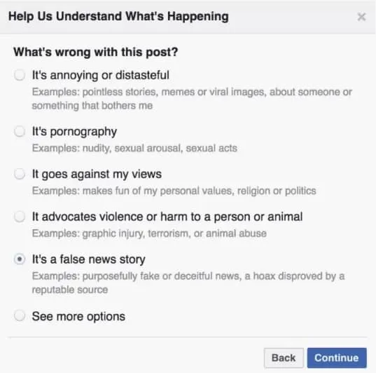 CIOL Facebook releases user-reporting feature to fight back fake news